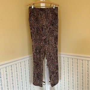 Only Patterned Fabric Trouser Pants